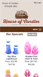 Mobile Screenshot of houseofcandles.com