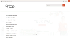 Desktop Screenshot of houseofcandles.com.au
